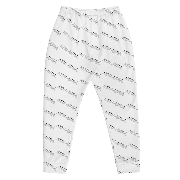 NA (Black)Men's Joggers/White