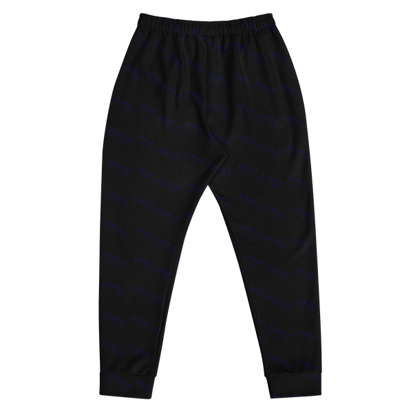 NA (Blue) Men's Joggers/Black