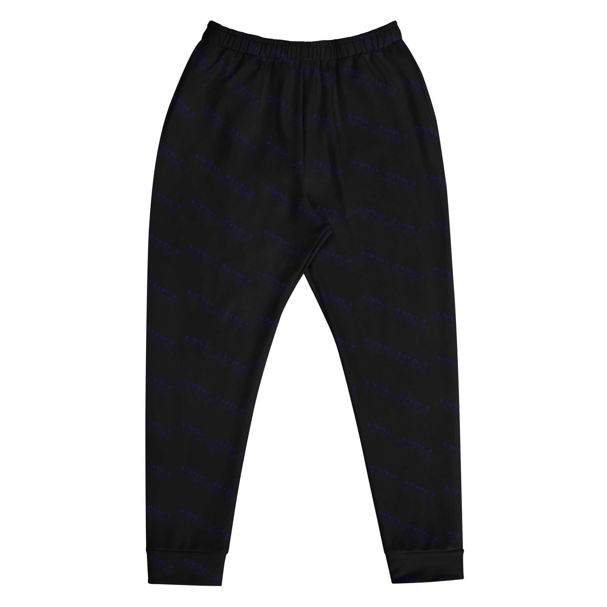 NA (Blue) Men's Joggers/Black