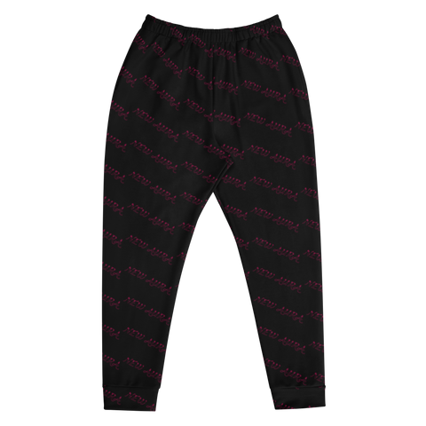 NA (Purple) Men's Joggers/Black