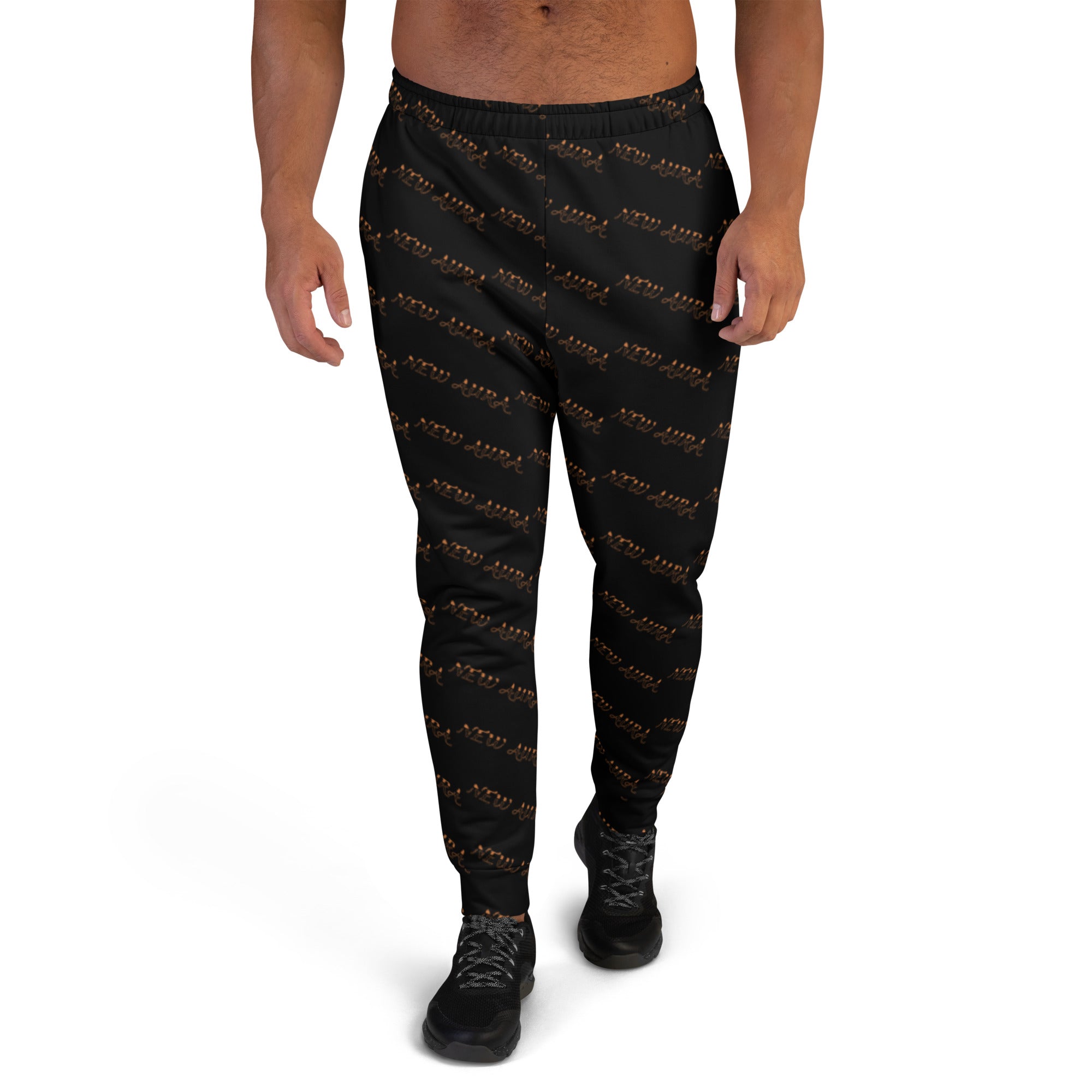 NA(Tan) Men's Joggers/Black