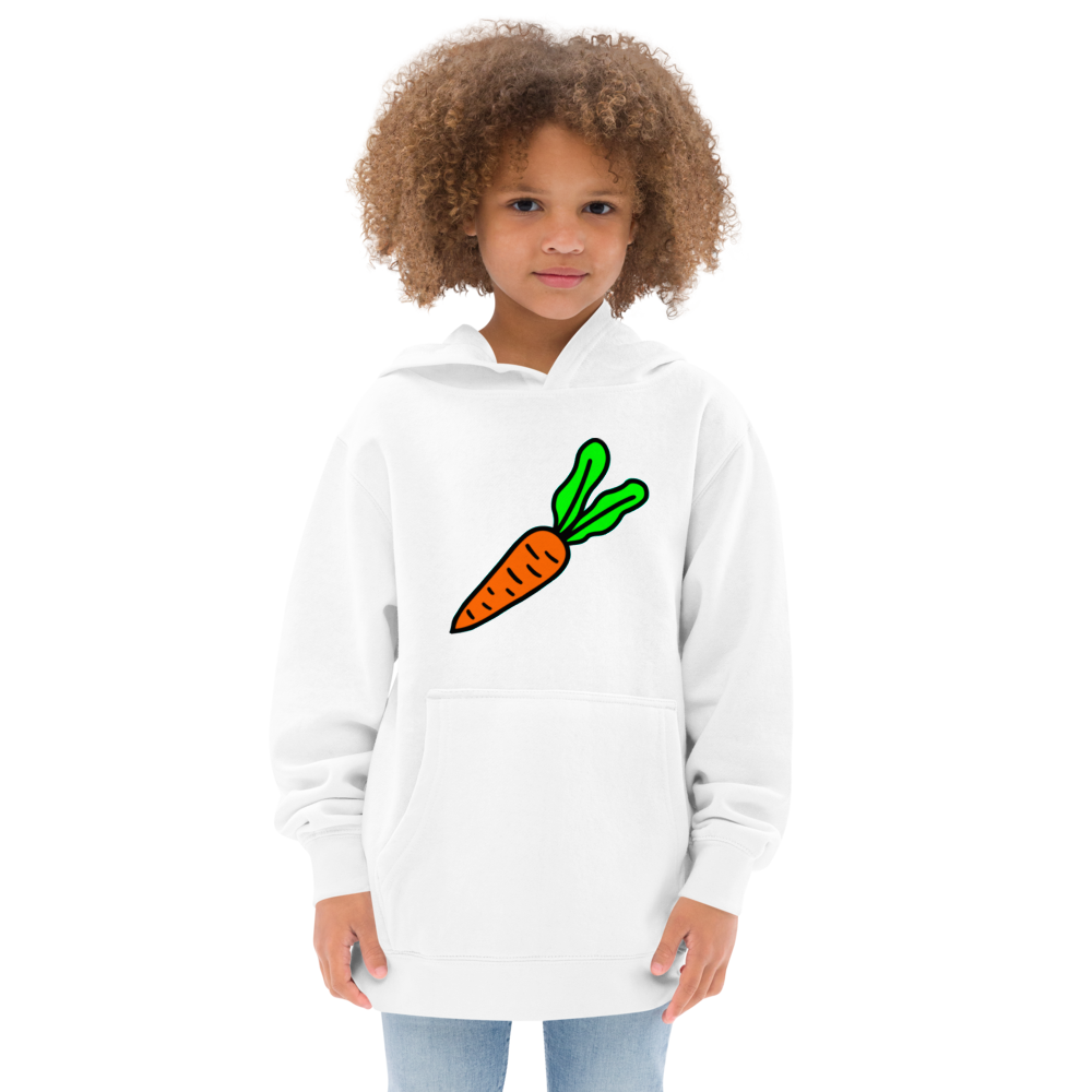 NA TIN Carrot Kids fleece hoodie (girls)